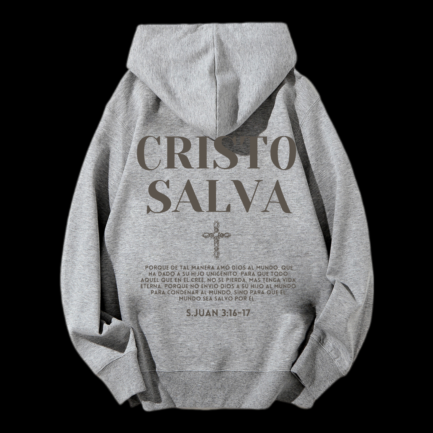 Cristo Salva Drawstring Hoodie