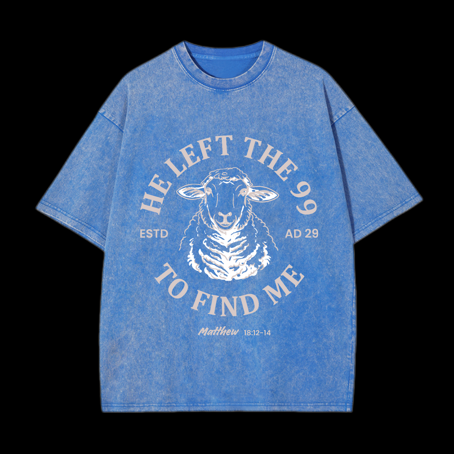 He Left The 99 Washed T-Shirt