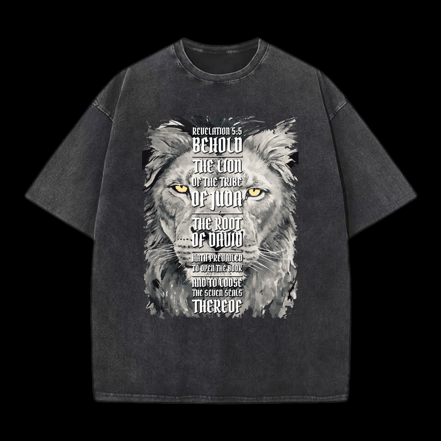 Revelation 5:5 Washed T-Shirt