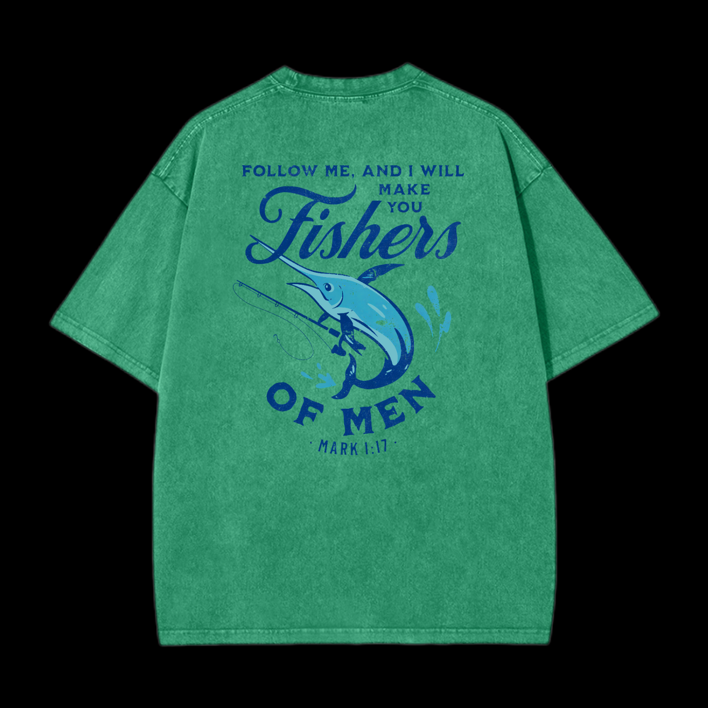 Fishers Of Men Washed T-Shirt