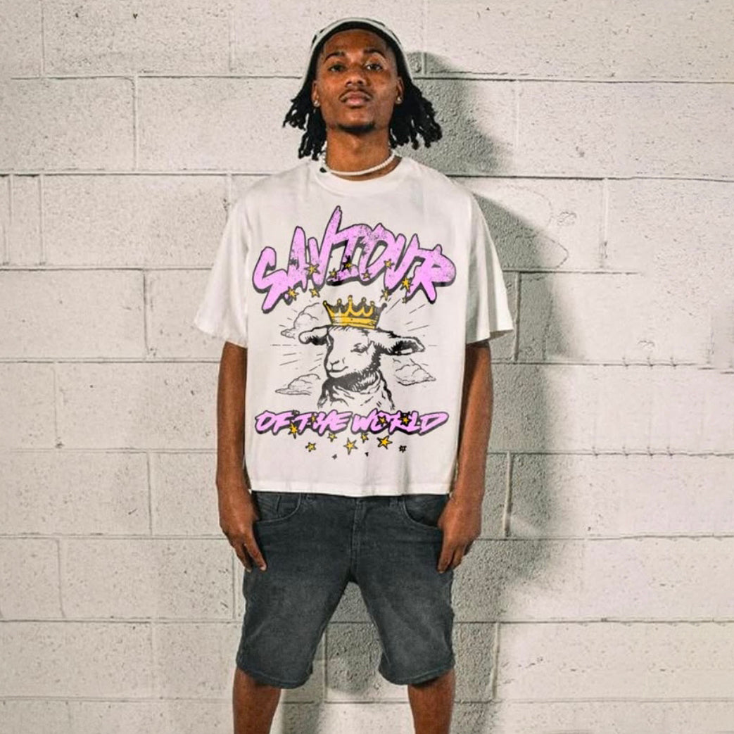 Saviour Of The World Cotton T-Shirt