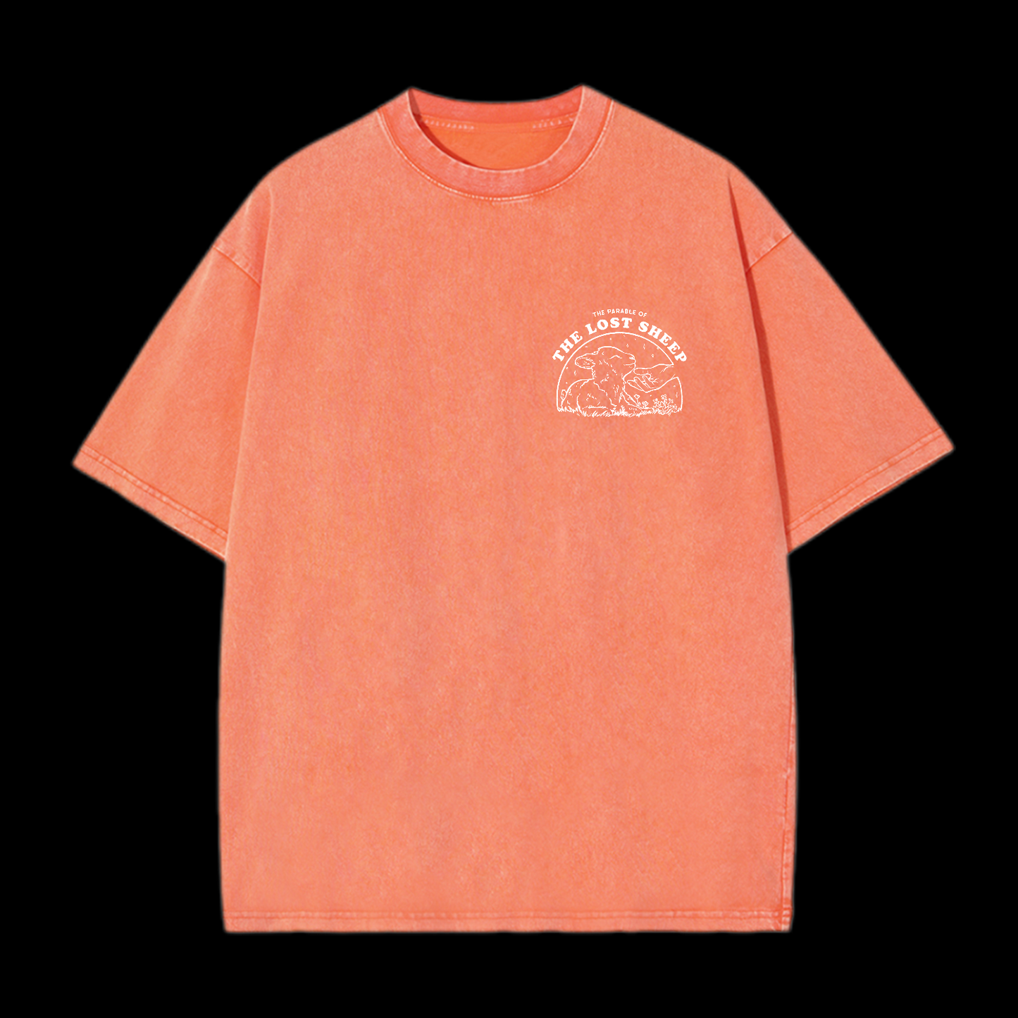 The Parable Of The Lost Sheep Washed T-Shirt