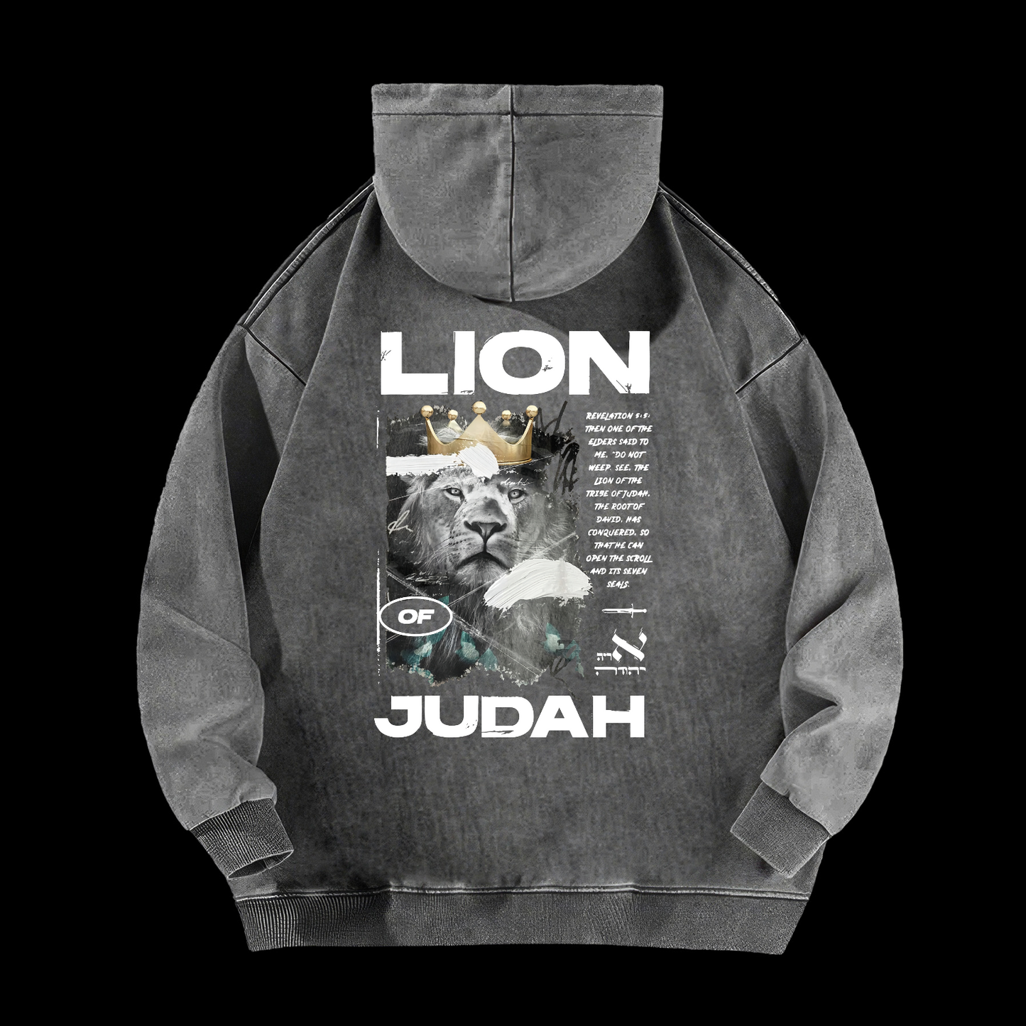 Lion Of Judan Washed Hoodie