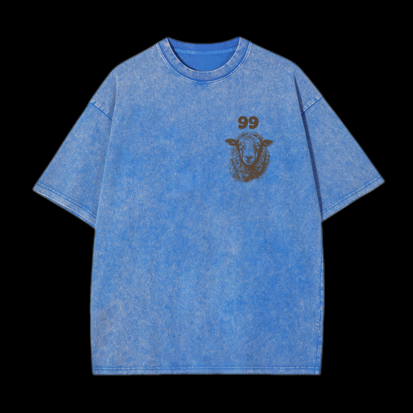 He Left The 99 To Rescue Me Washed T-Shirt