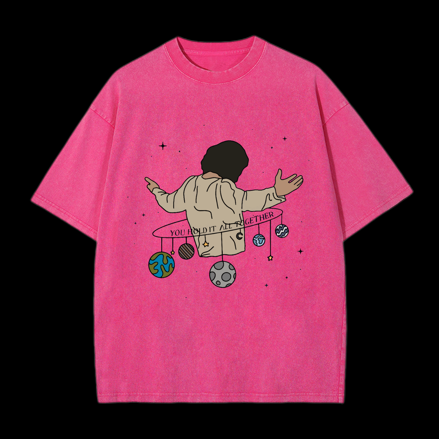Hug Lord Washed T-Shirt