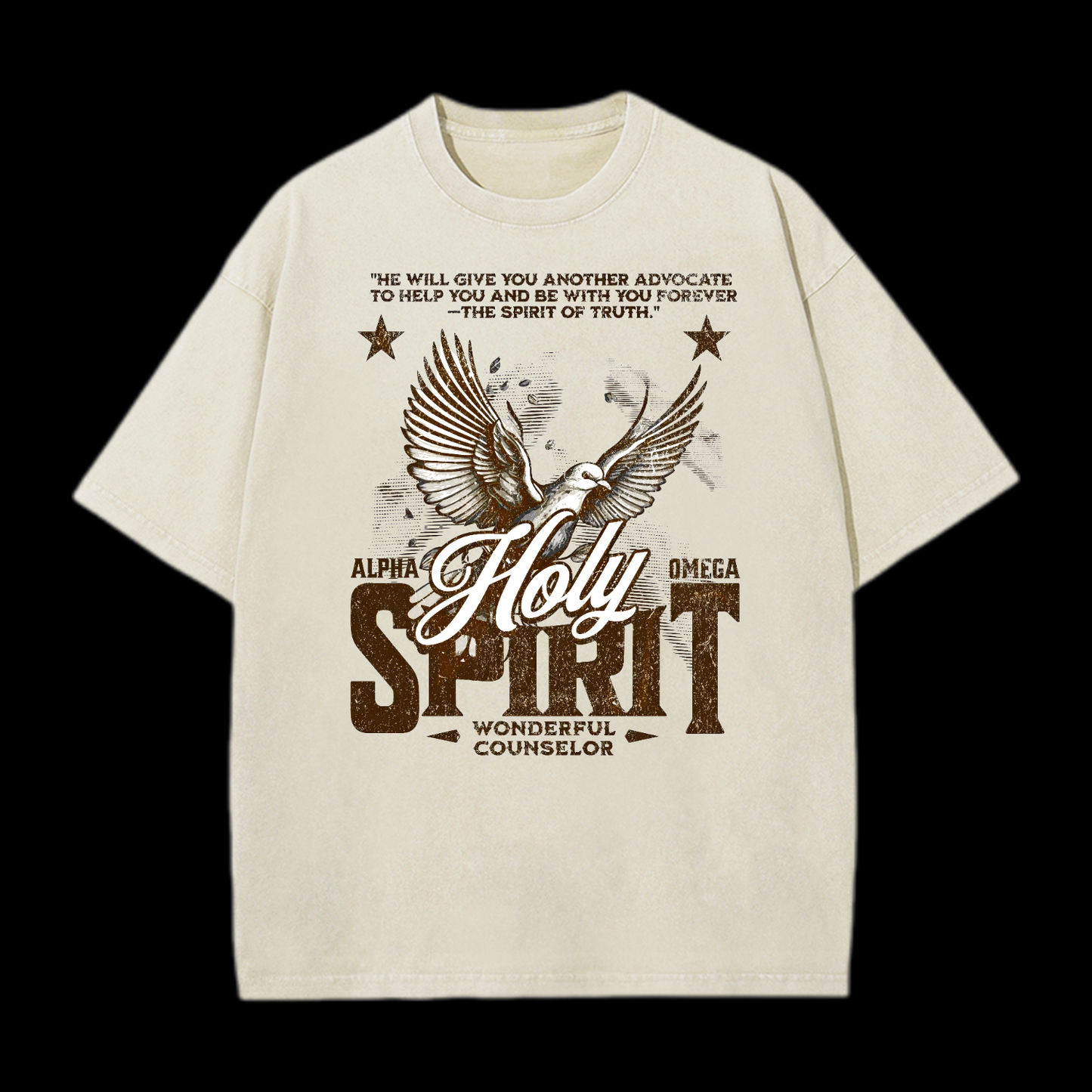 Holy Spirit Washed T-Shirt