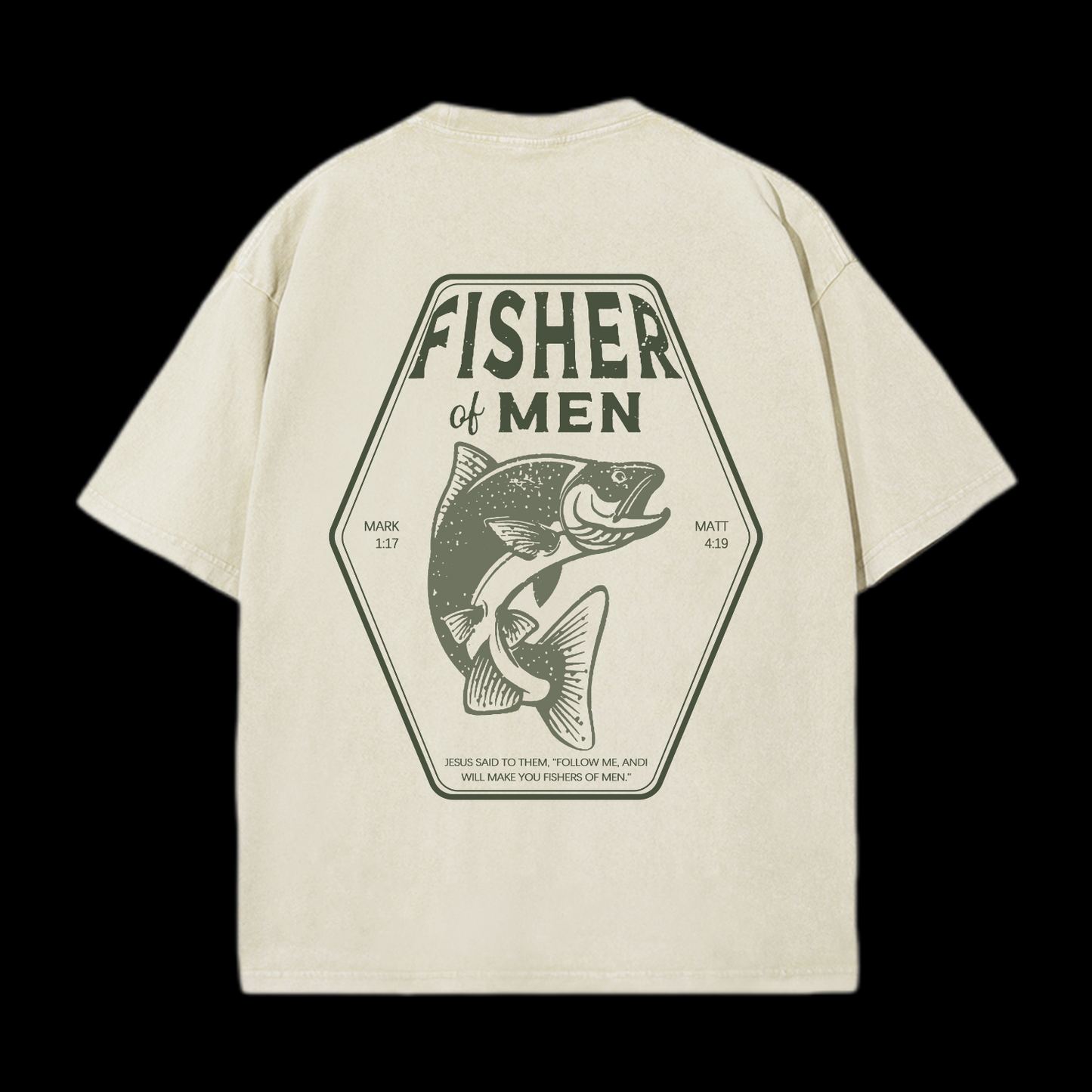 Fisher Of Men Washed T-Shirt
