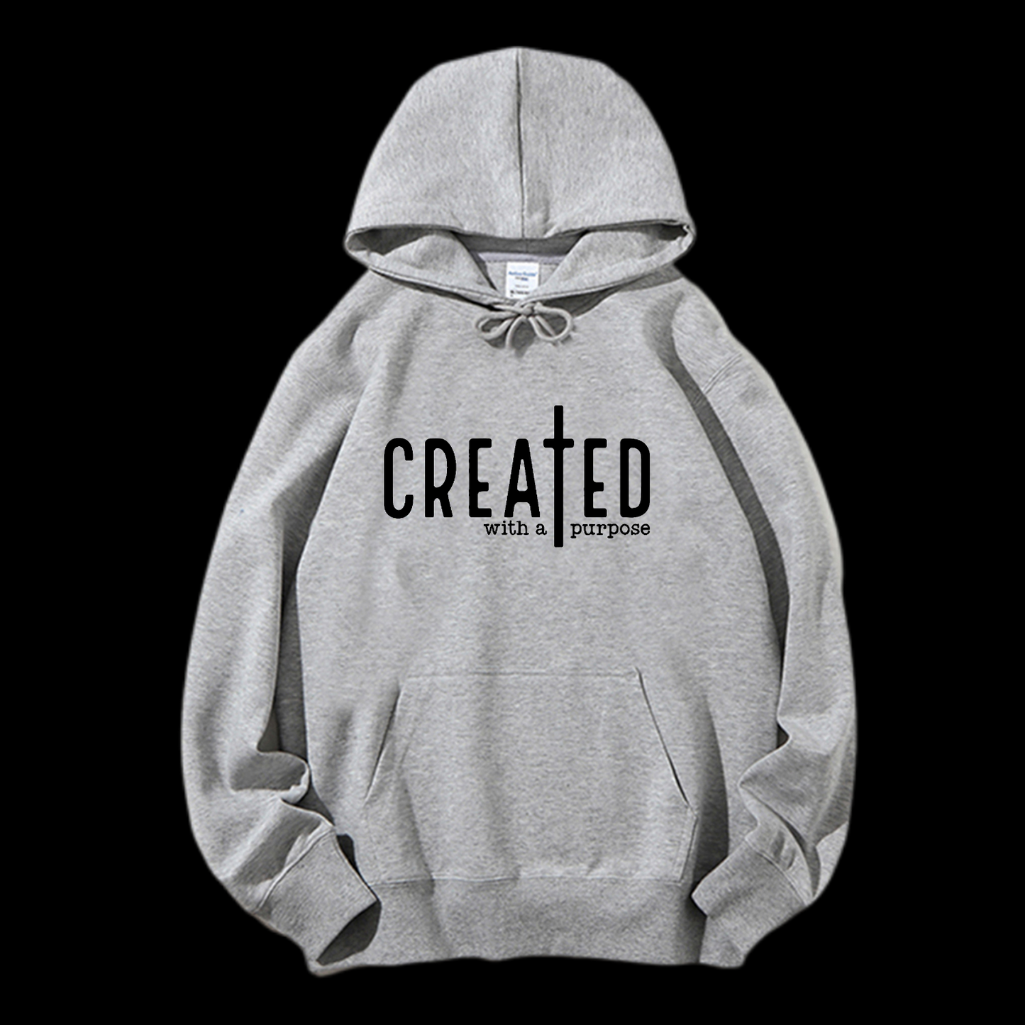 Created With A Purpose Drawstring Hoodie