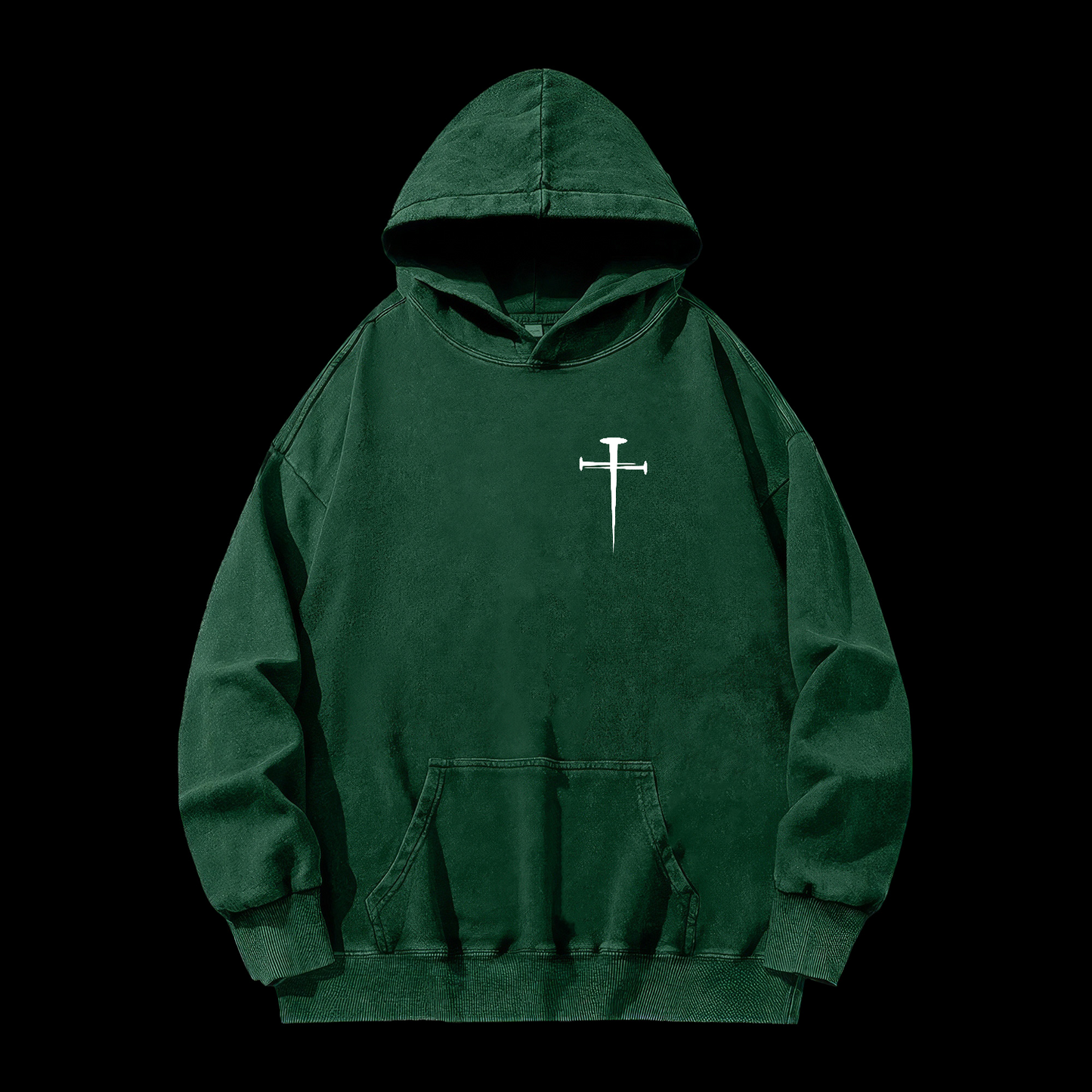 I Will Fear No Evil Washed Hoodie