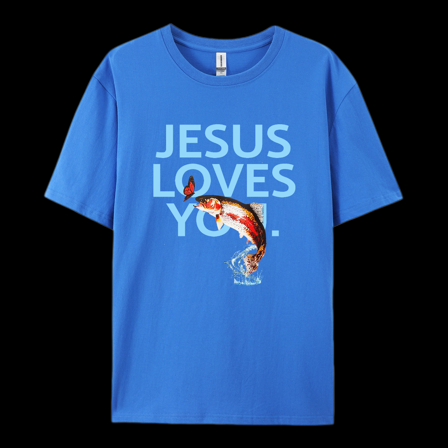 Jesus Loves You Cotton T-Shirt