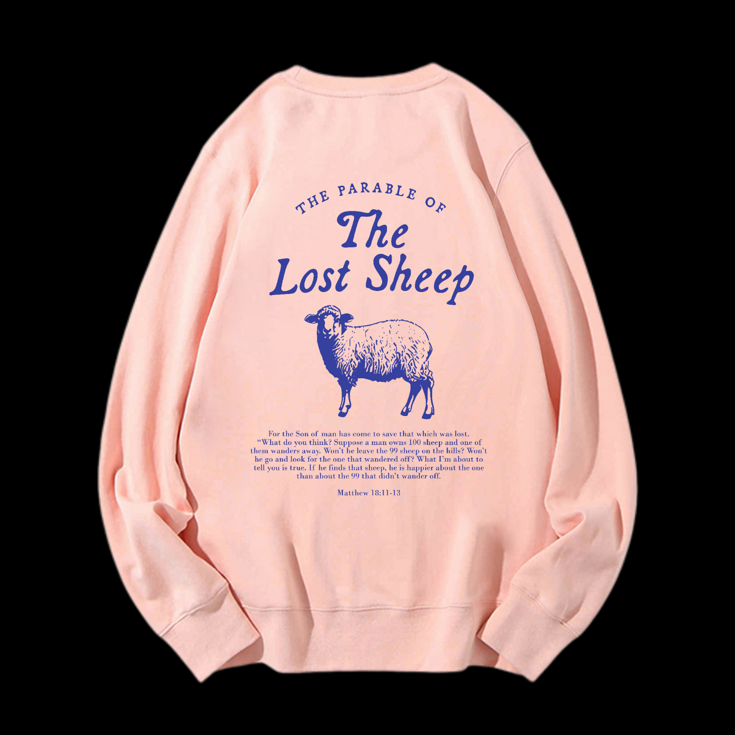 The Parable Of The Lost Sheep Crewneck Sweatshirt