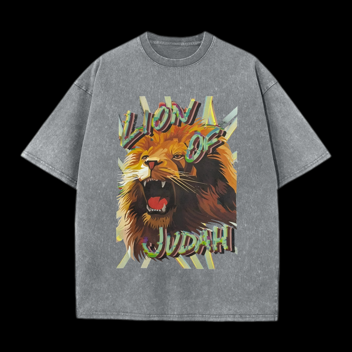 Lion Of Judah Washed T-Shirt