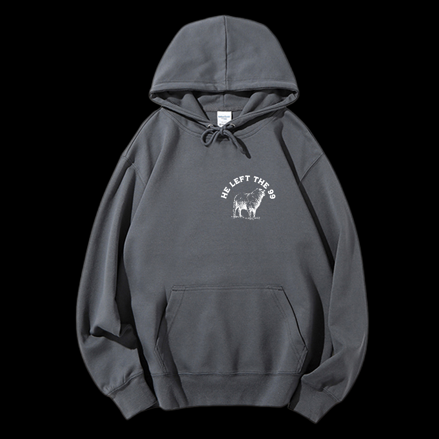 He Left The 99 Drawstring Hoodie