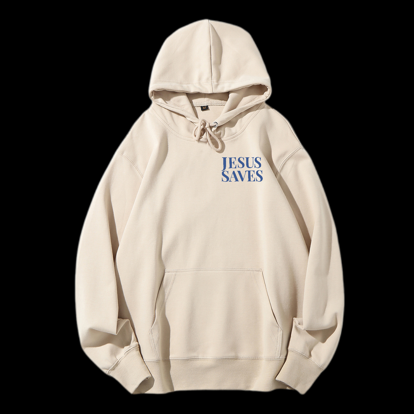 Jesus Saves Drawstring Hoodie
