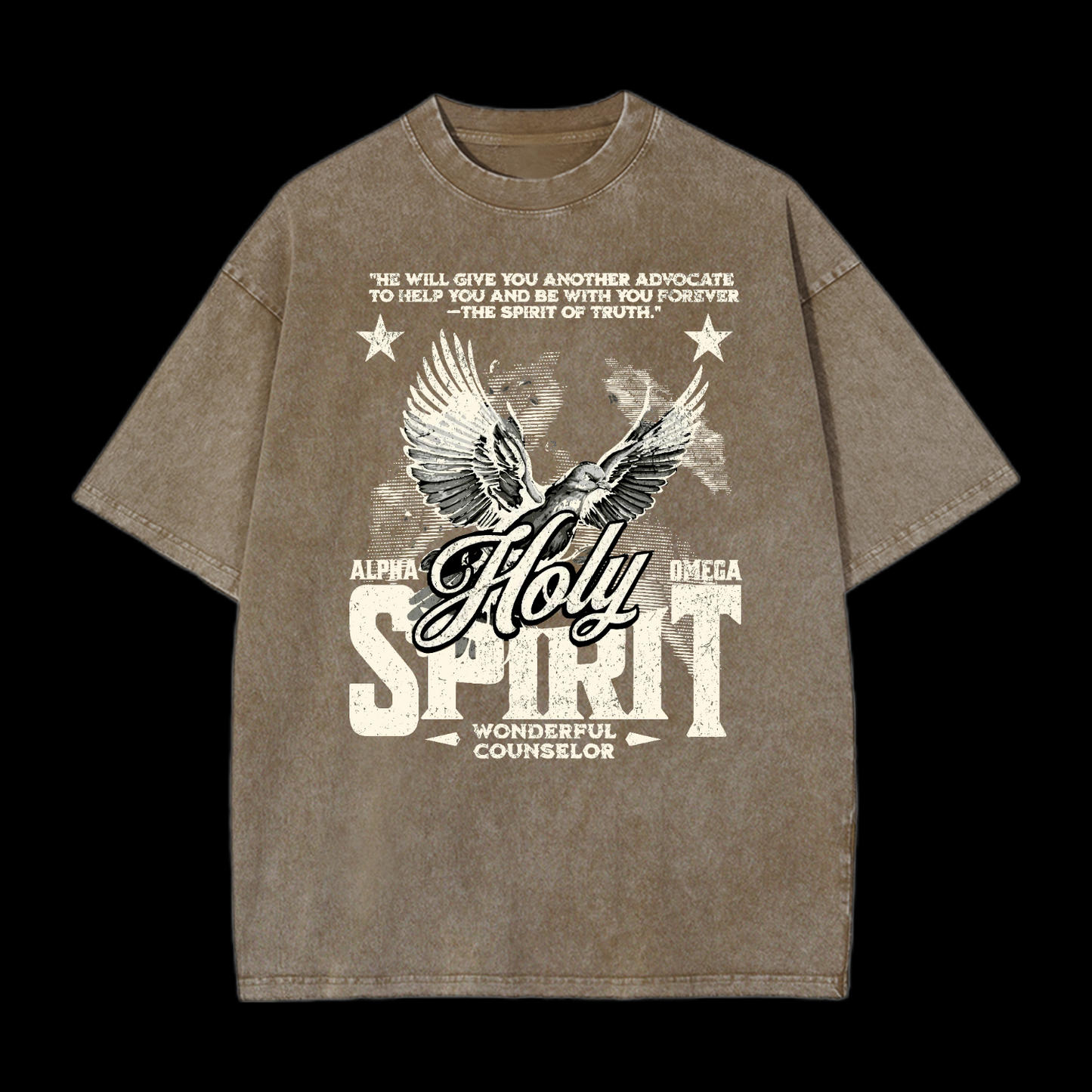 Holy Spirit Washed T-Shirt