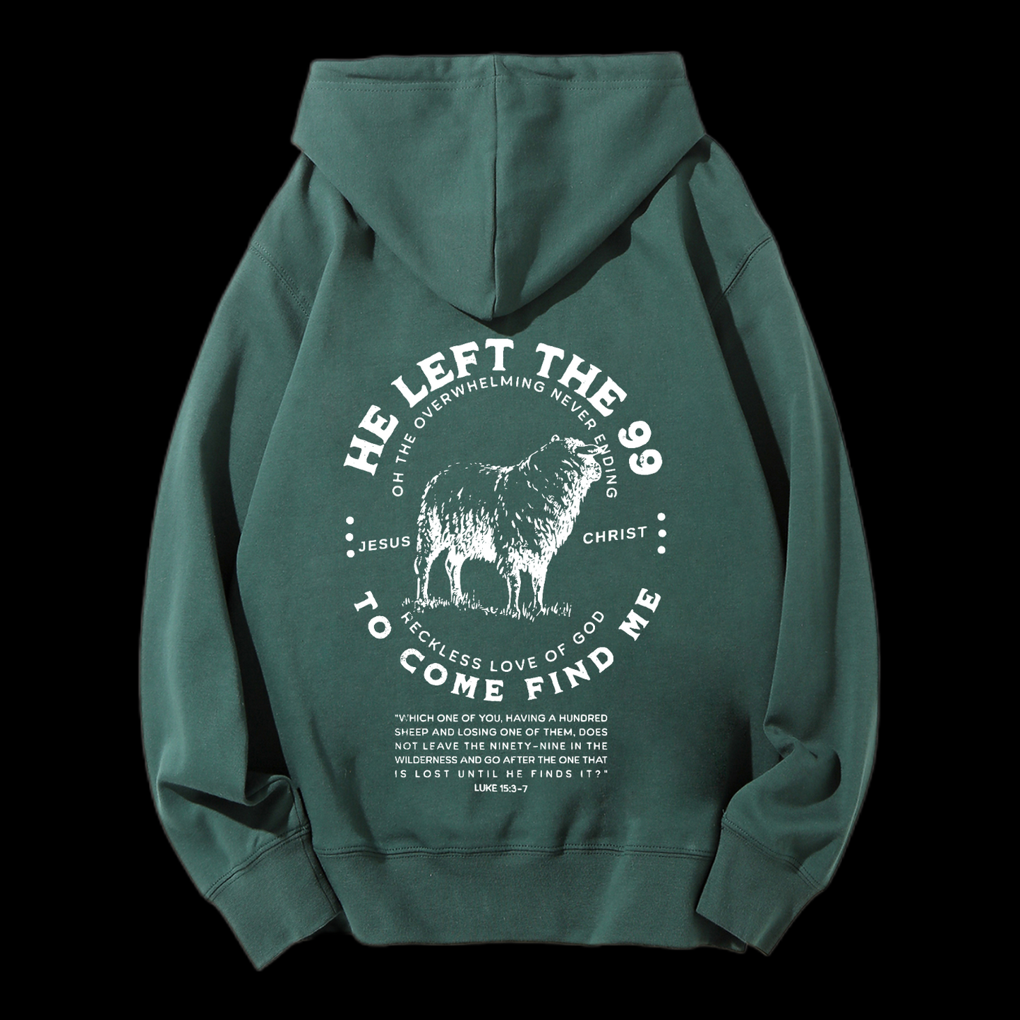 He Left The 99 Drawstring Hoodie