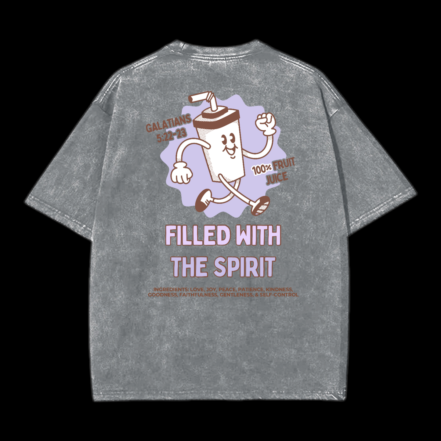 Filled With The Spirit Washed T-Shirt