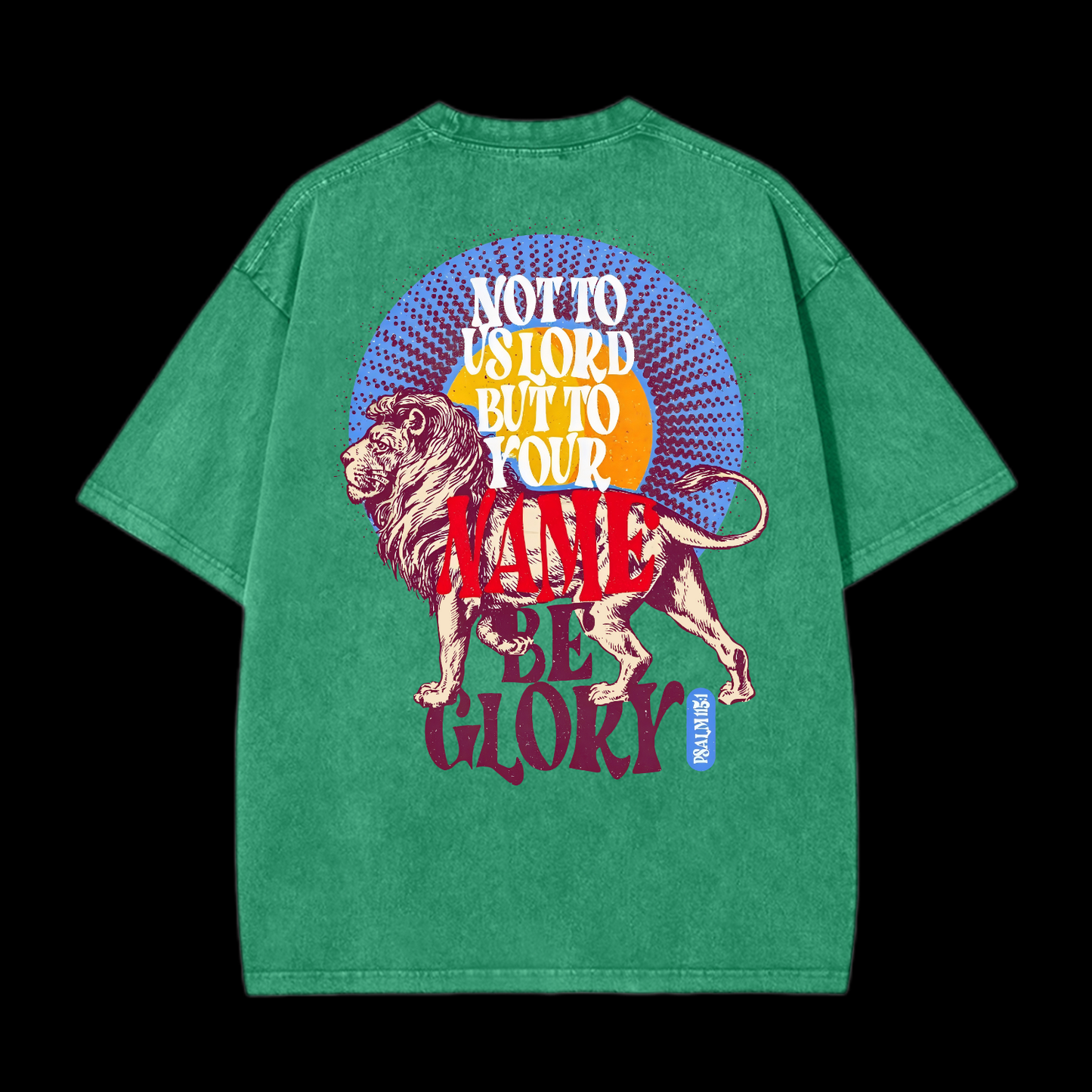 Name Be The Glory Washed T-Shirt