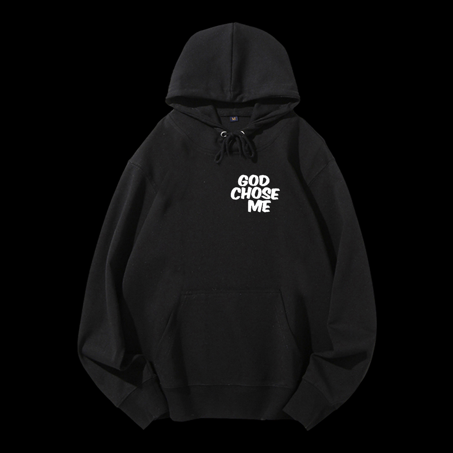 God Chose Me Drawstring Hoodie