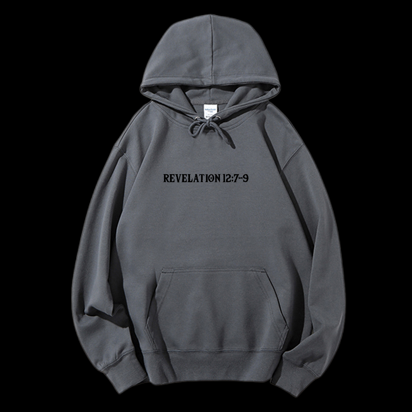 Revelation 12:7-9 Drawstring Hoodie