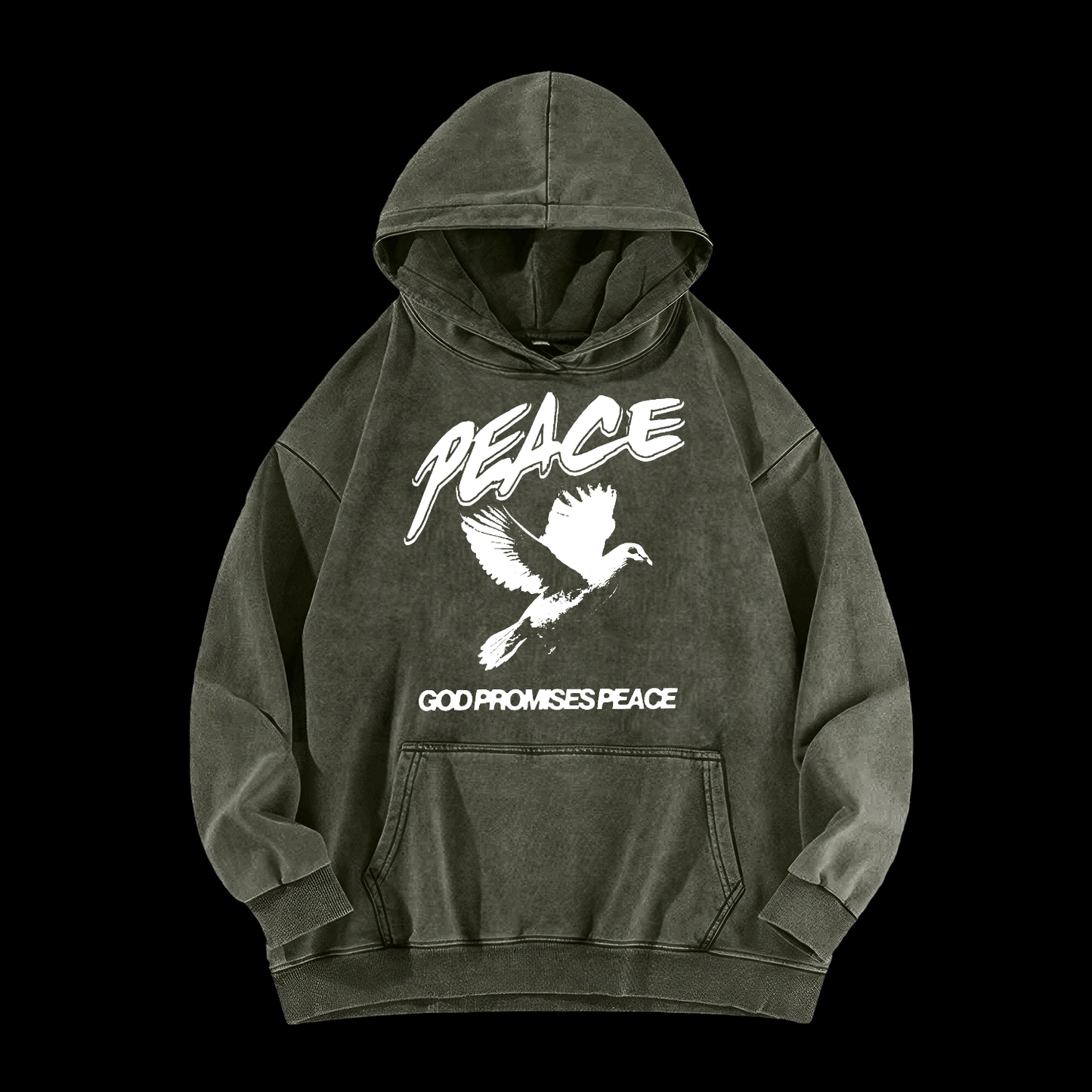 Peace Washed Hoodie