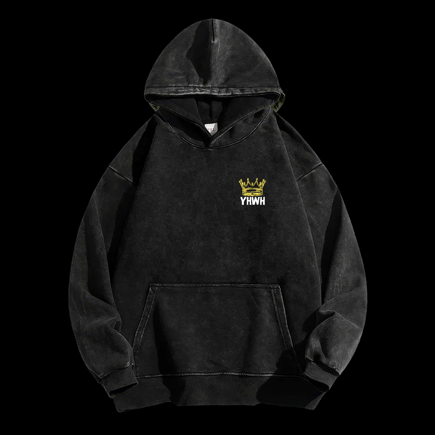 Yhwh Not My Way Washed Hoodie