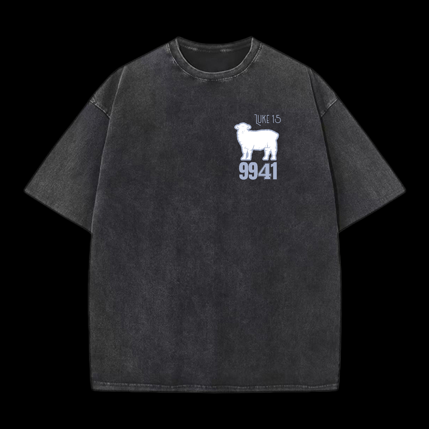 The Lost Sheep Parable Washed T-Shirt