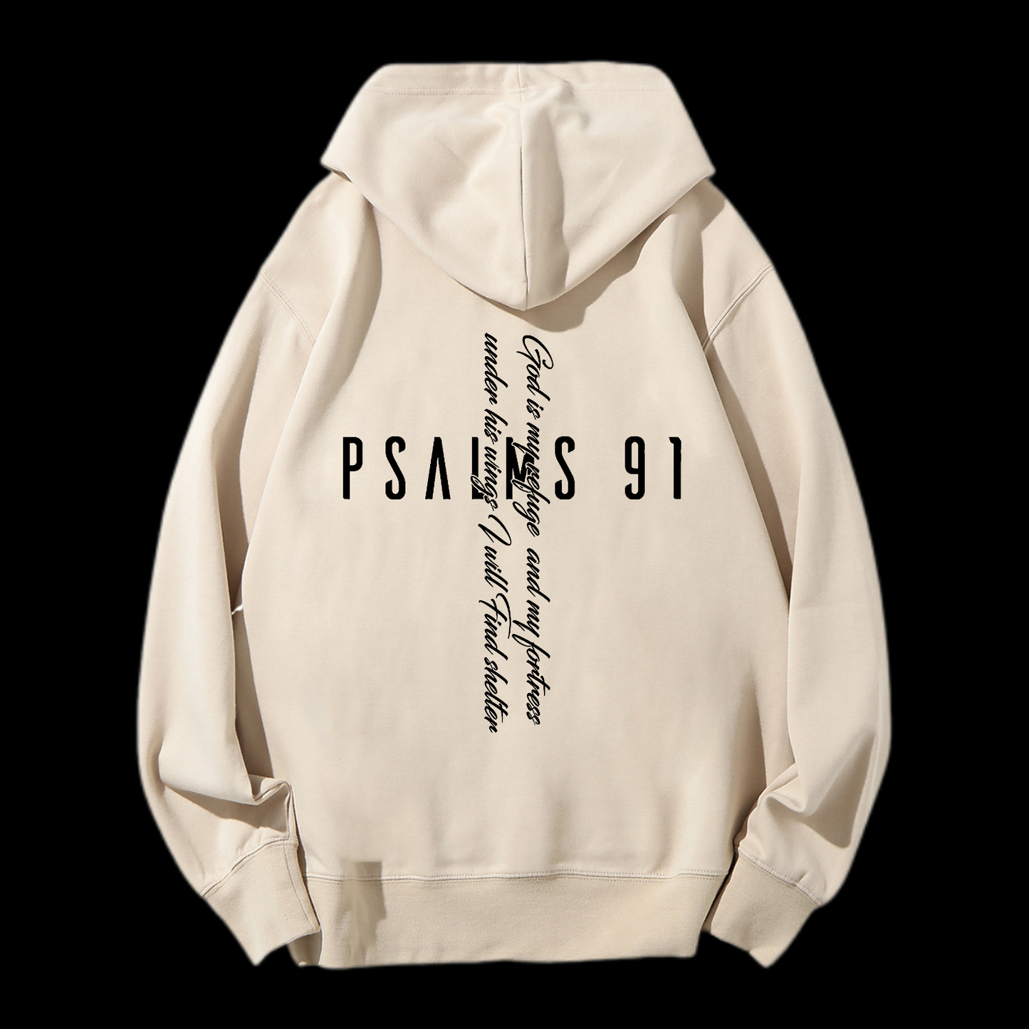 Psalm 91 Drawstring Hoodie