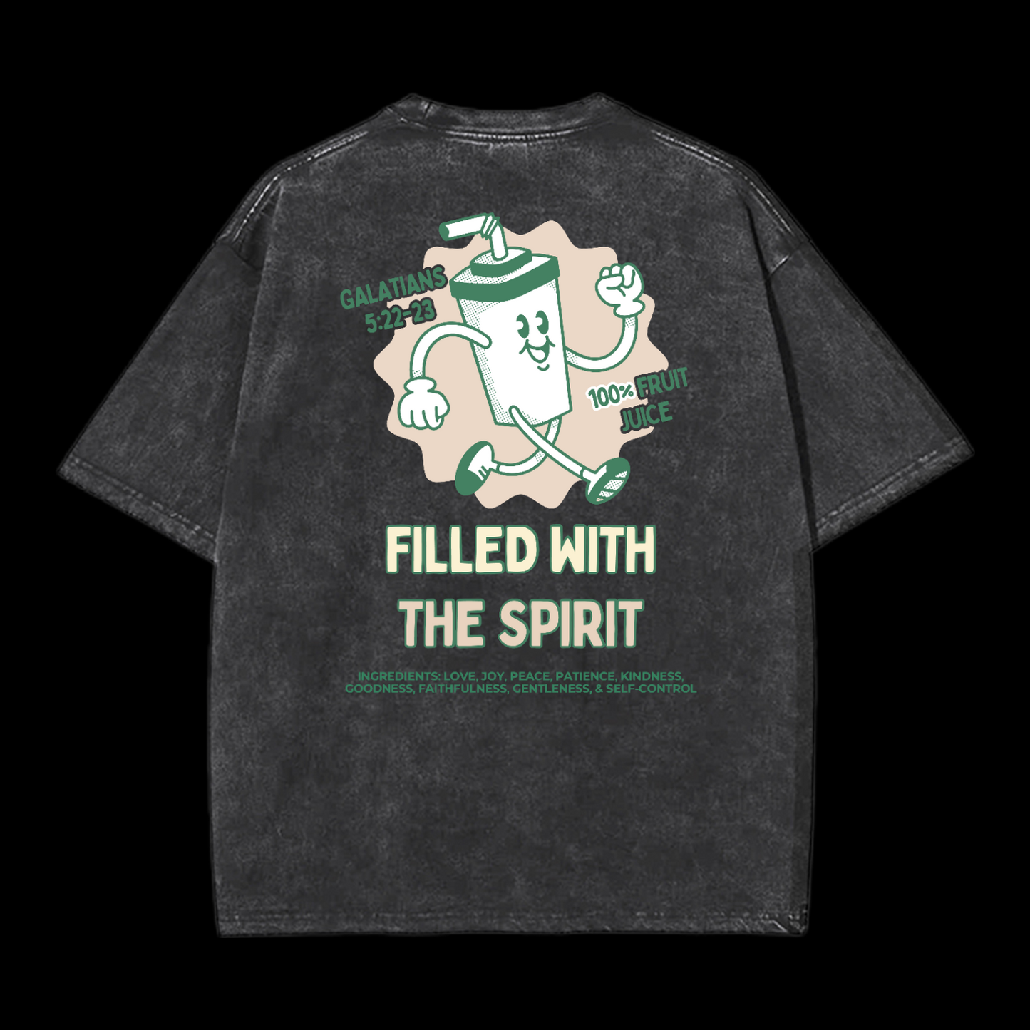 Filled With The Spirit Washed T-Shirt
