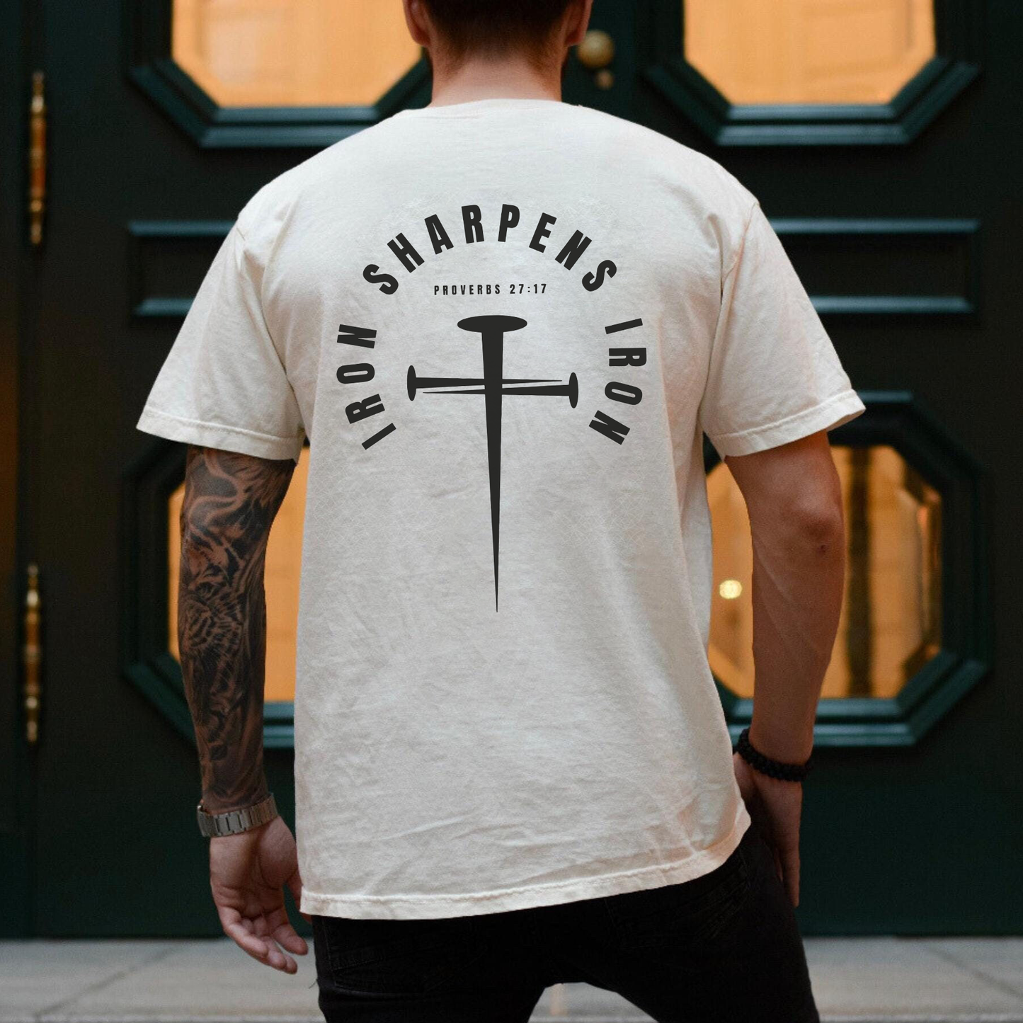 Iron Sharpens Iron Cotton T-Shirt
