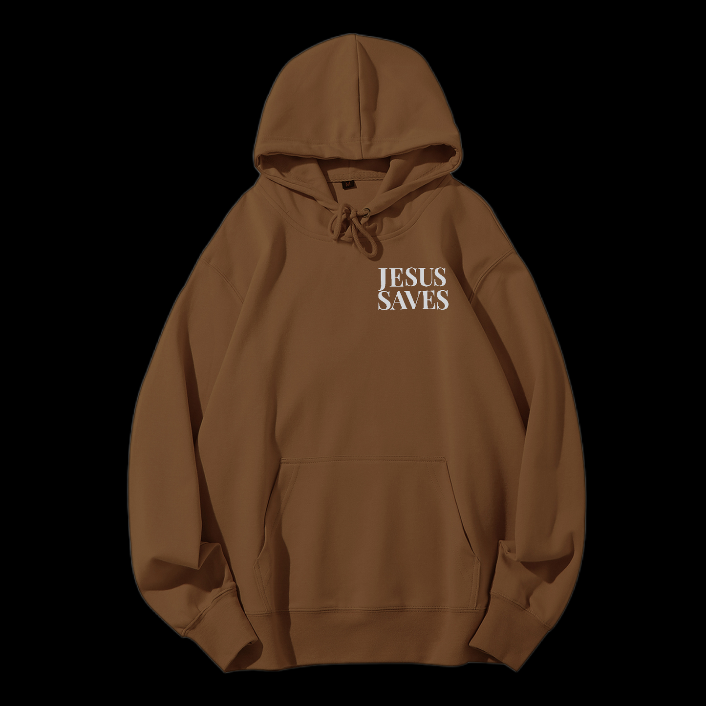 Jesus Saves Drawstring Hoodie