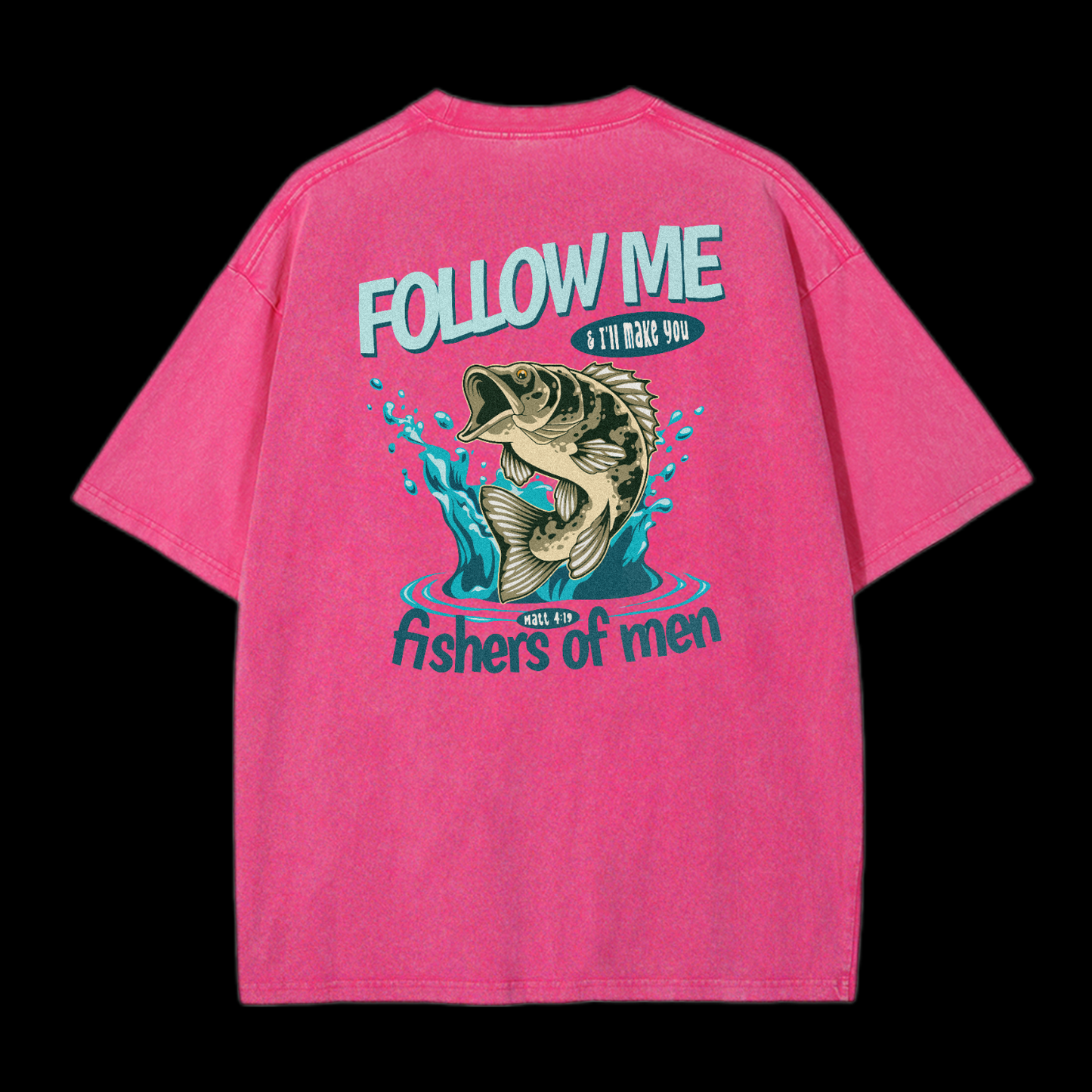 Fishers Of Men Washed T-Shirt