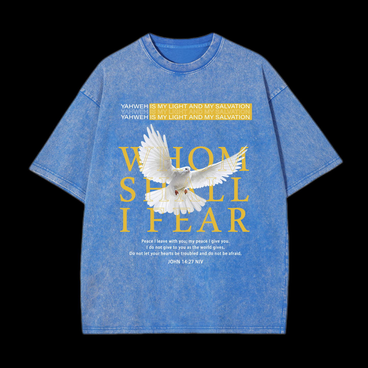 Whom Shall I Fear Washed T-Shirt