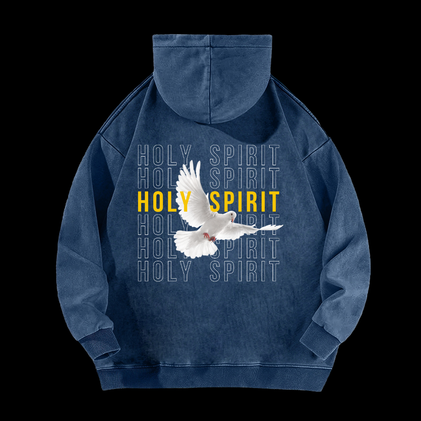 Holy Spirit Dove Washed Hoodie