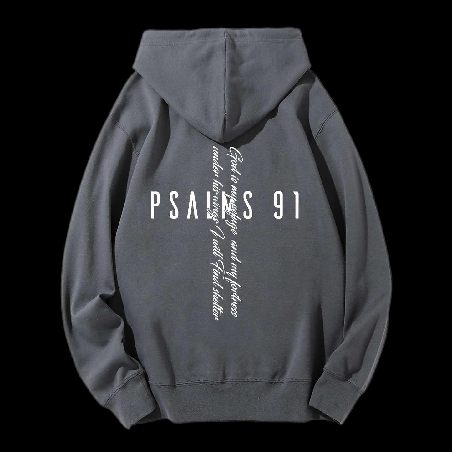 Psalm 91 Drawstring Hoodie