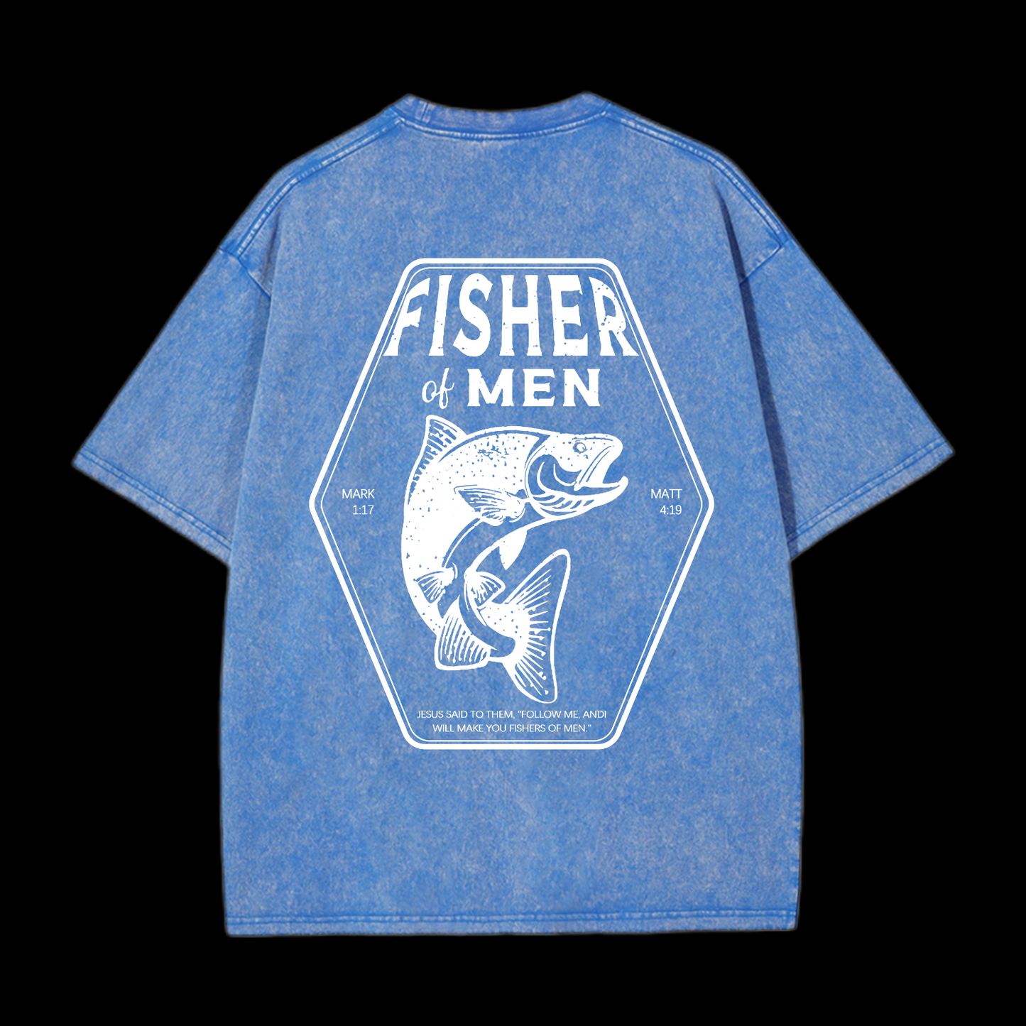 Fisher Of Men Washed T-Shirt
