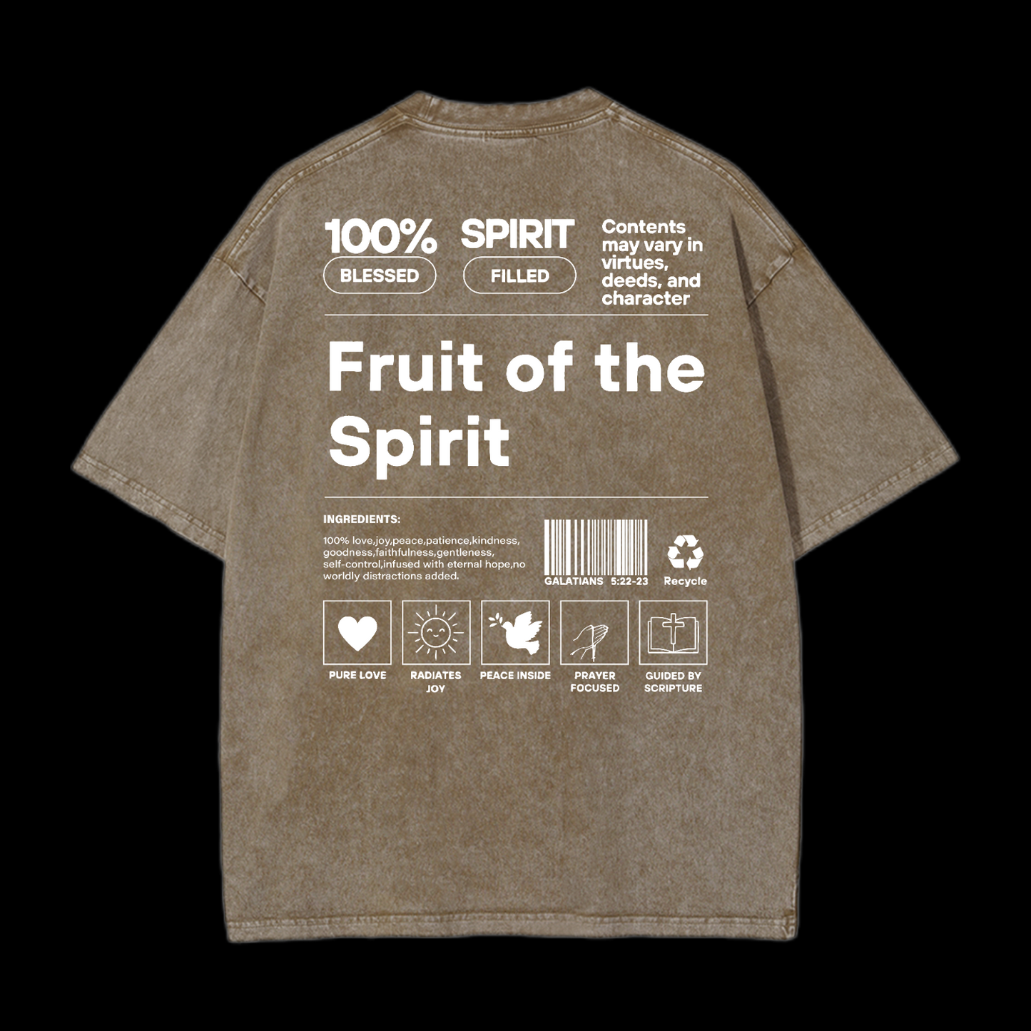 Fruit Of The Spirit Washed T-Shirt