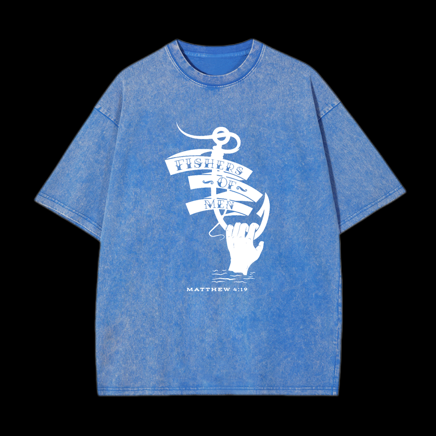 Fishers Of Men Washed T-Shirt