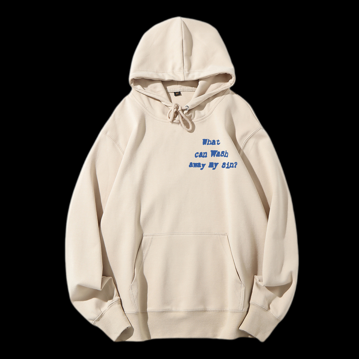 Nothing But Blood Of Jesus Drawstring Hoodie