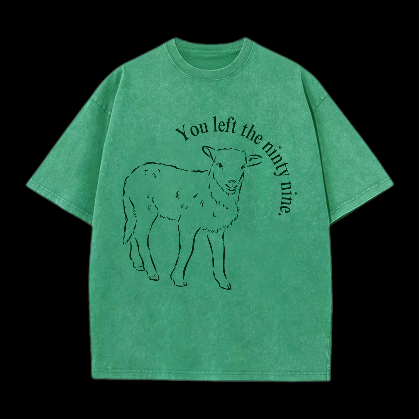 You Left The Ninty Nine Washed T-Shirt