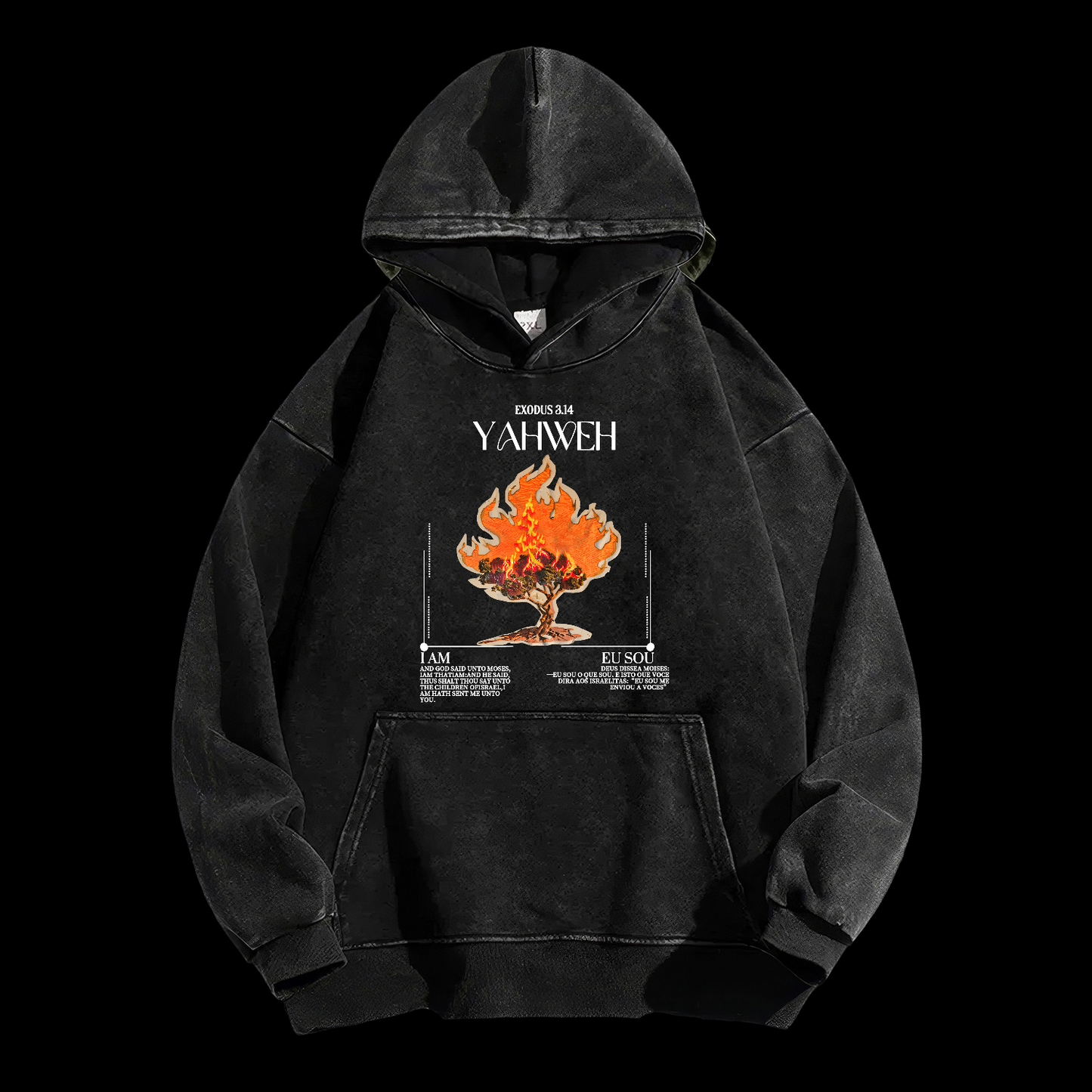 Yahweh Washed Hoodie