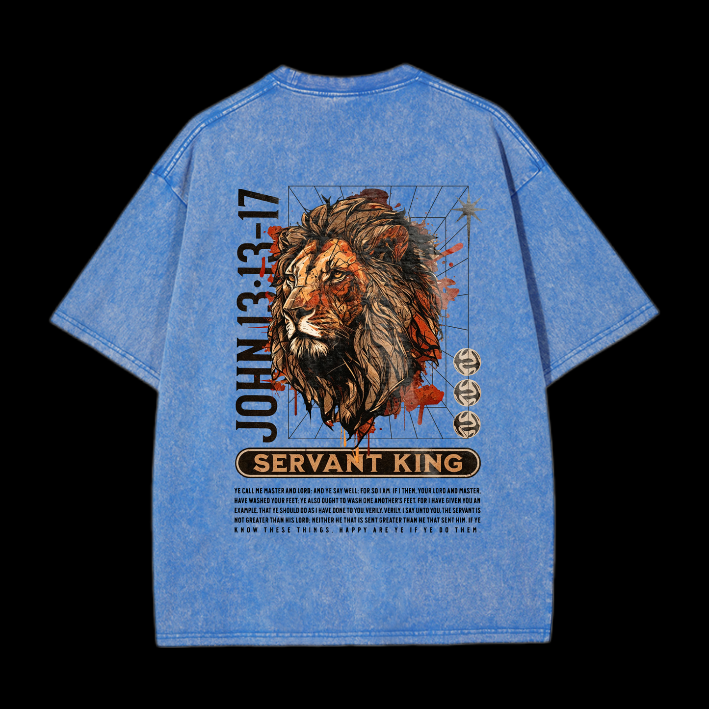 Sarvant King Washed T-Shirt