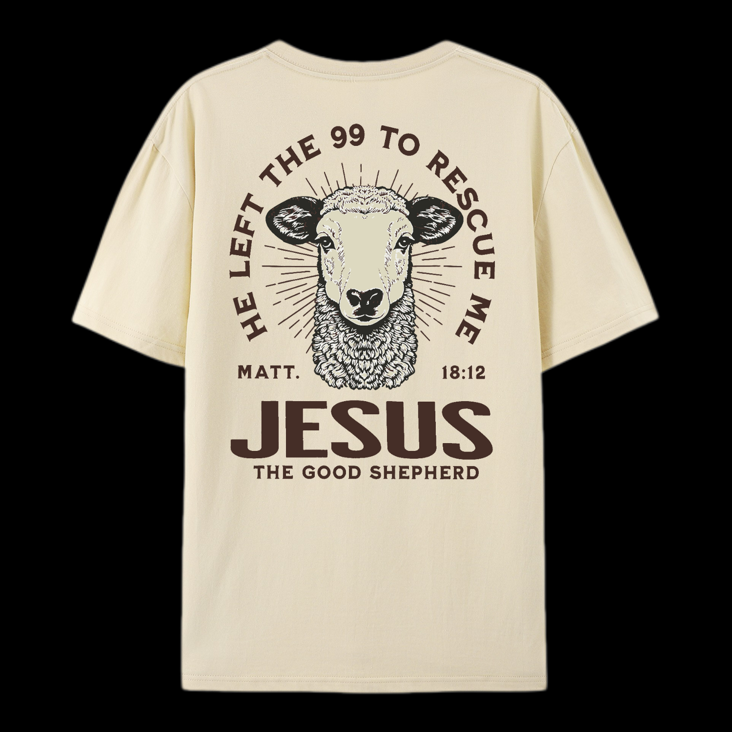 He Left The 99 To Rescue Me Cotton T-Shirt