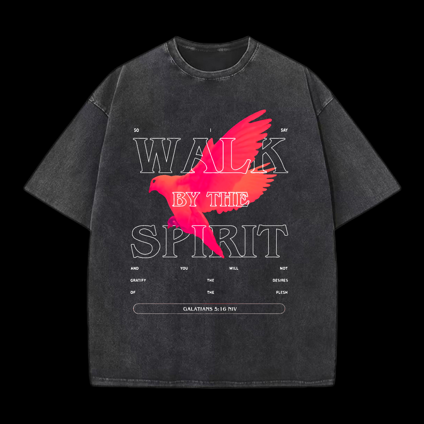 Walk By The Spirit Washed T-Shirt