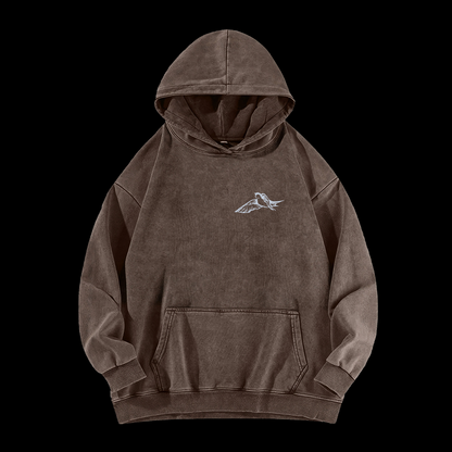 Look At The Birds Of The Air Washed Hoodie