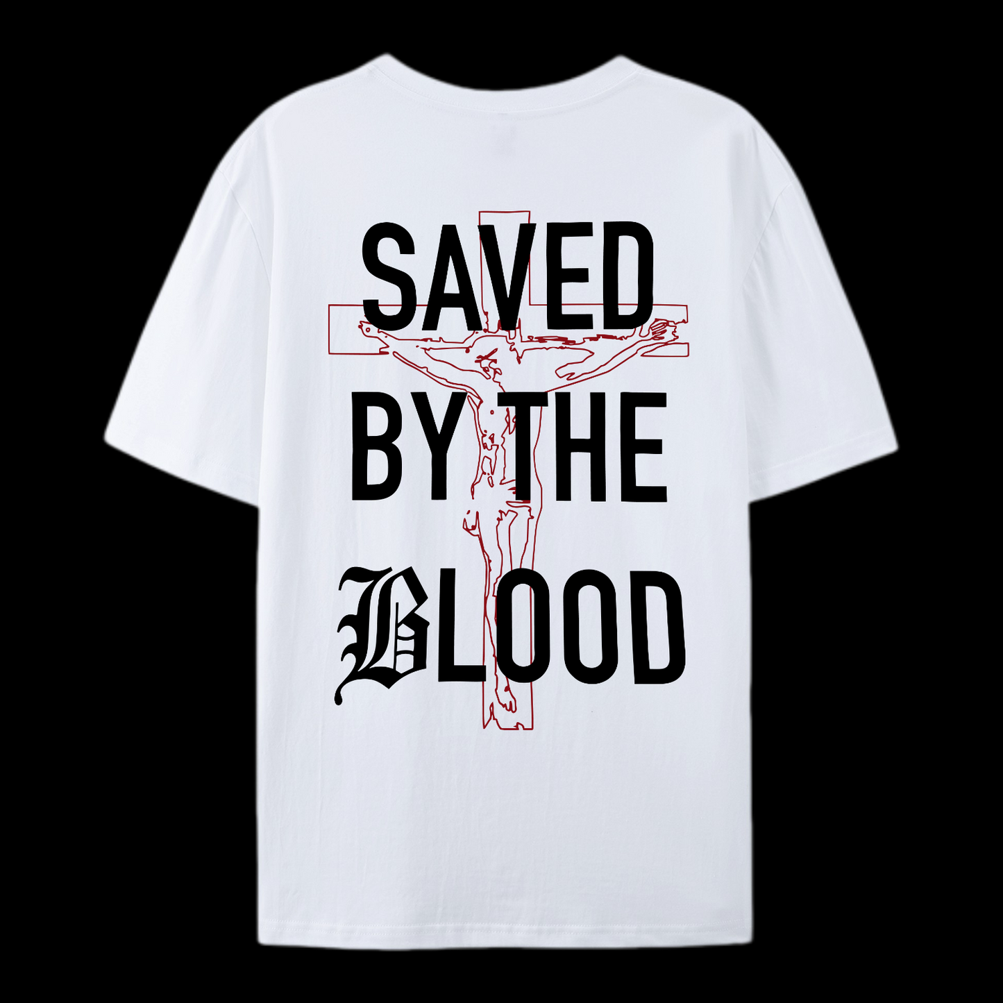 Saved By The Lord Cotton T-Shirt