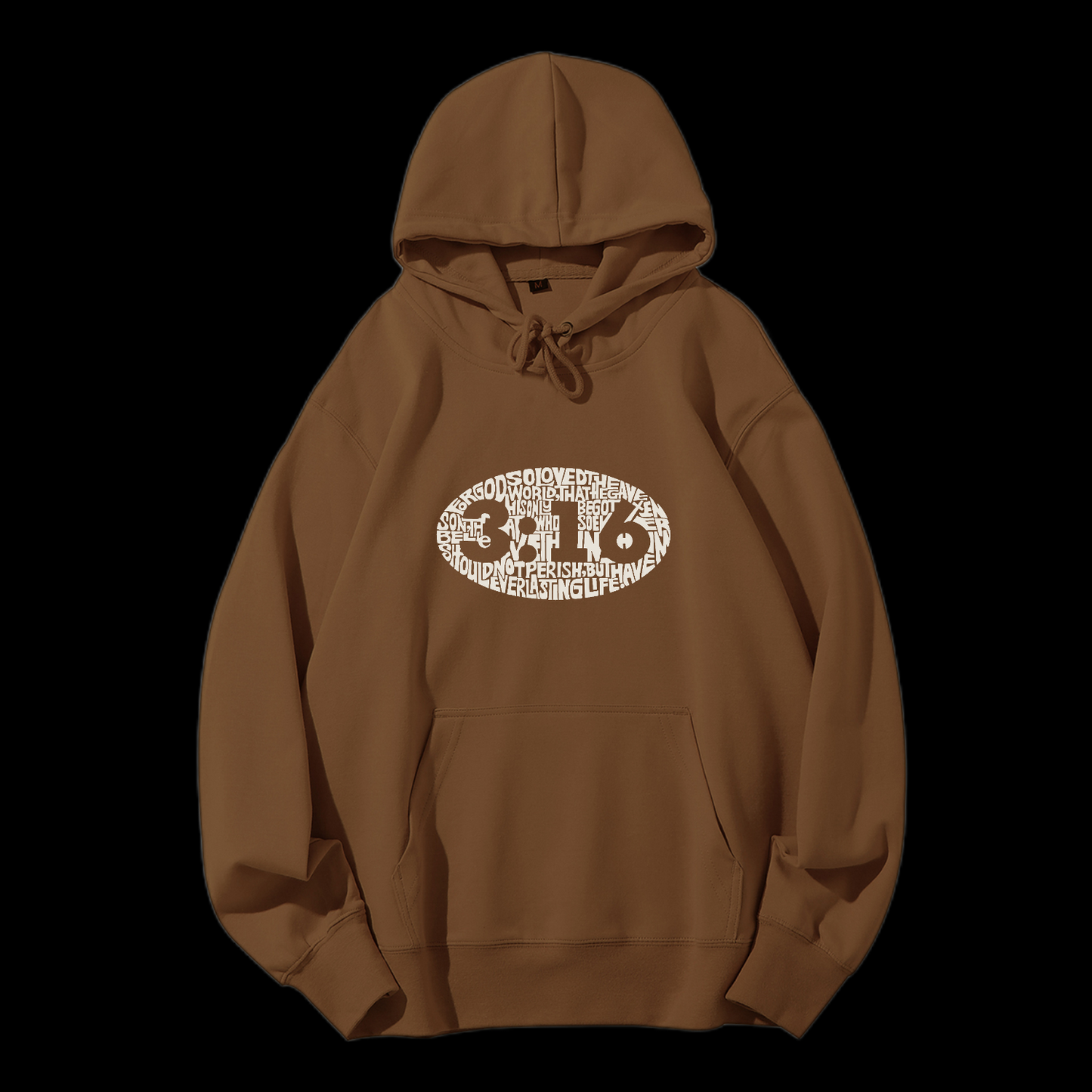 God So Loved Me Drawstring Hoodie