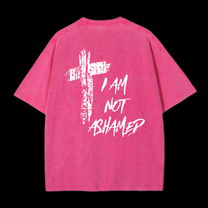 I Am Not Ashamed Washed T-Shirt