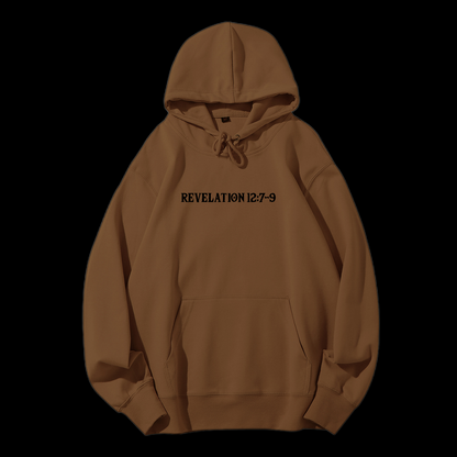 Revelation 12:7-9 Drawstring Hoodie