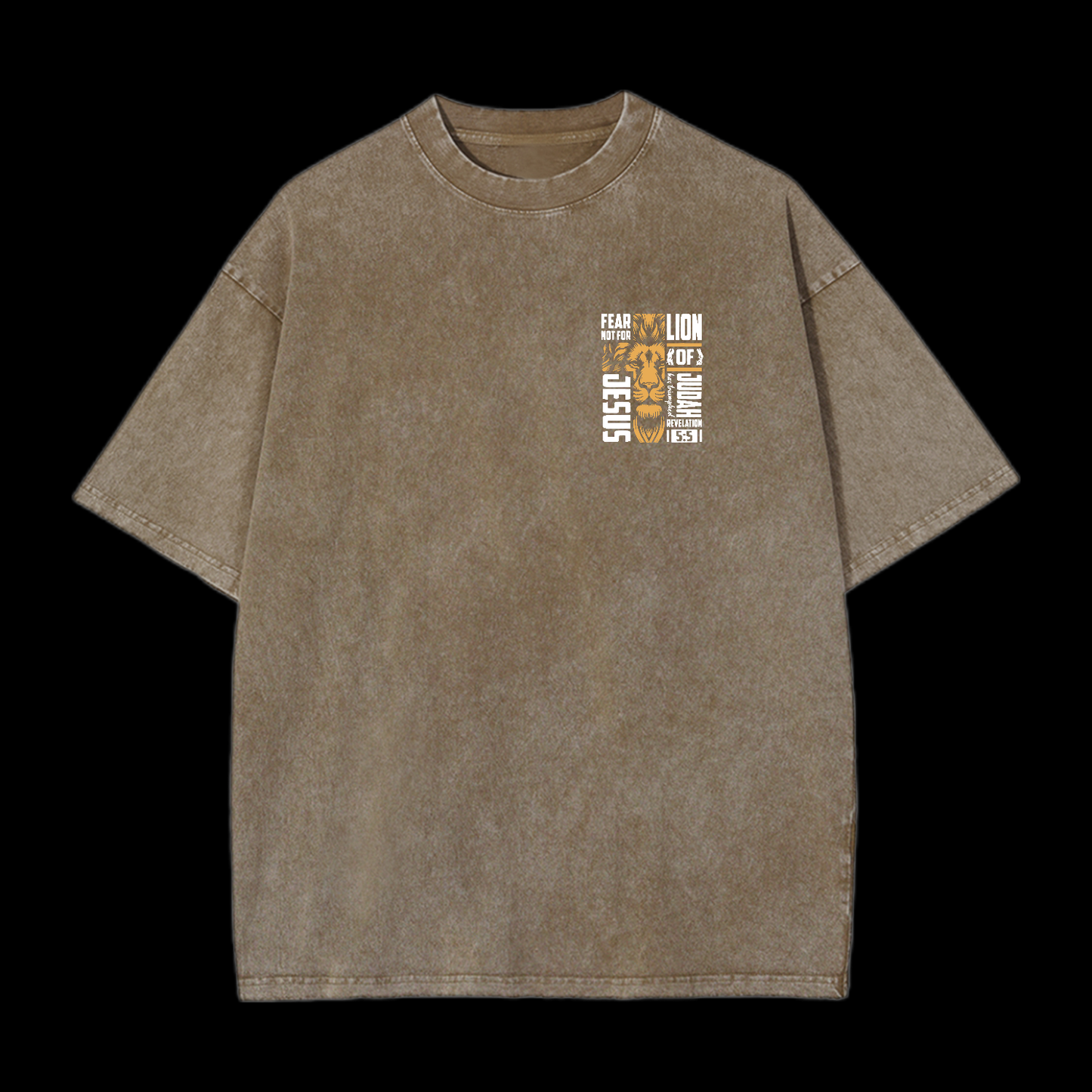 Lion Of Judah Washed T-Shirt